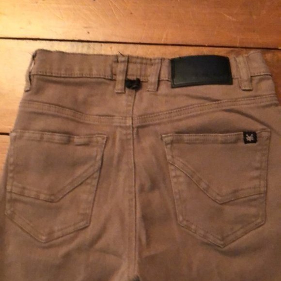 Zoo York Brown Jeans 28 Stretch Skinniest Pants - Picture 7 of 9